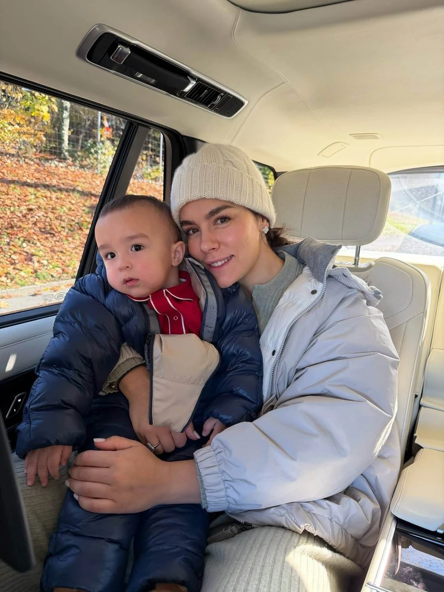 Іванна Онуфрійчук та її син Адам