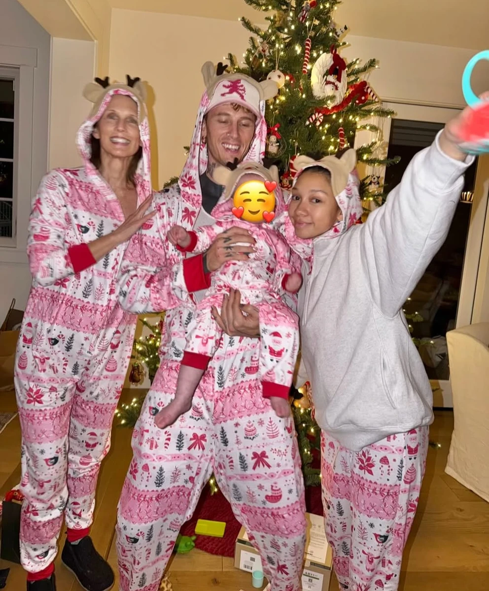 Колишній Меган Фокс показався зі своєю родиною і дочкою від неї