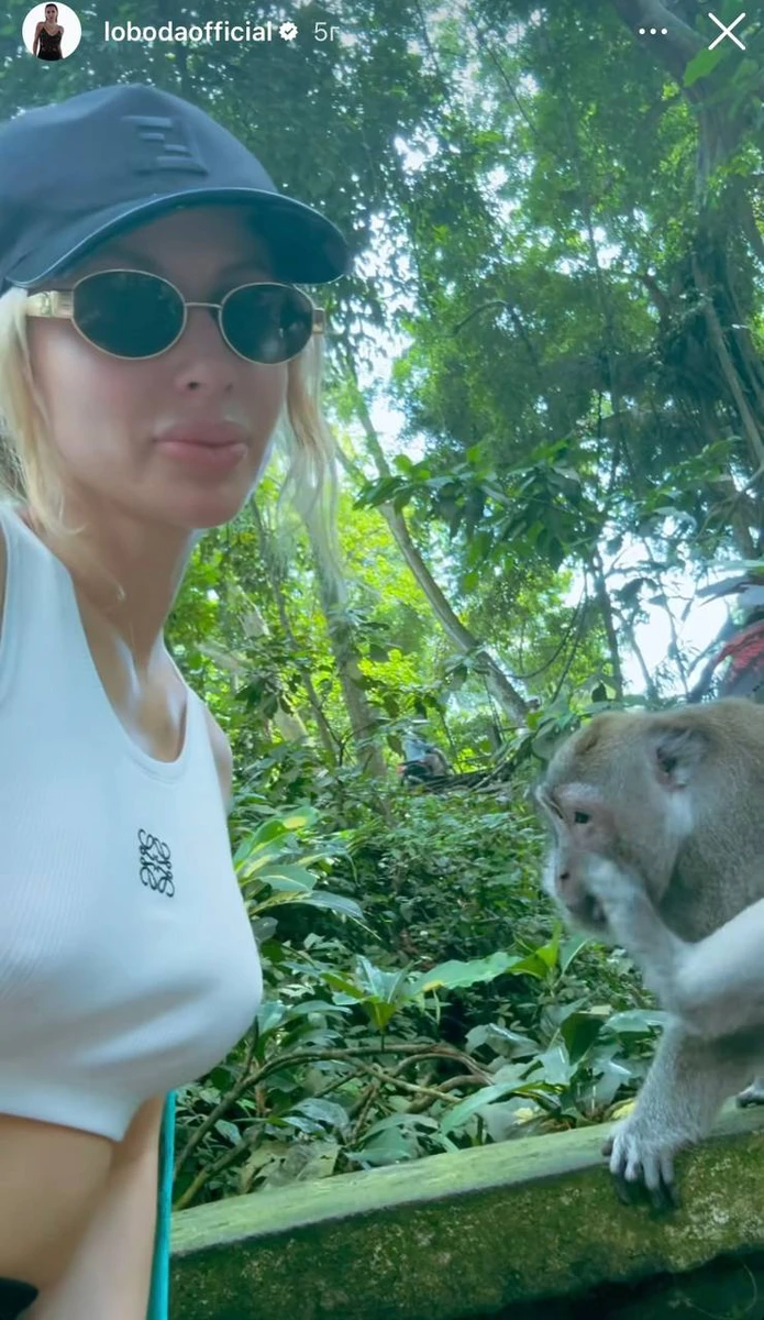 Лобода із балійським красенем :)