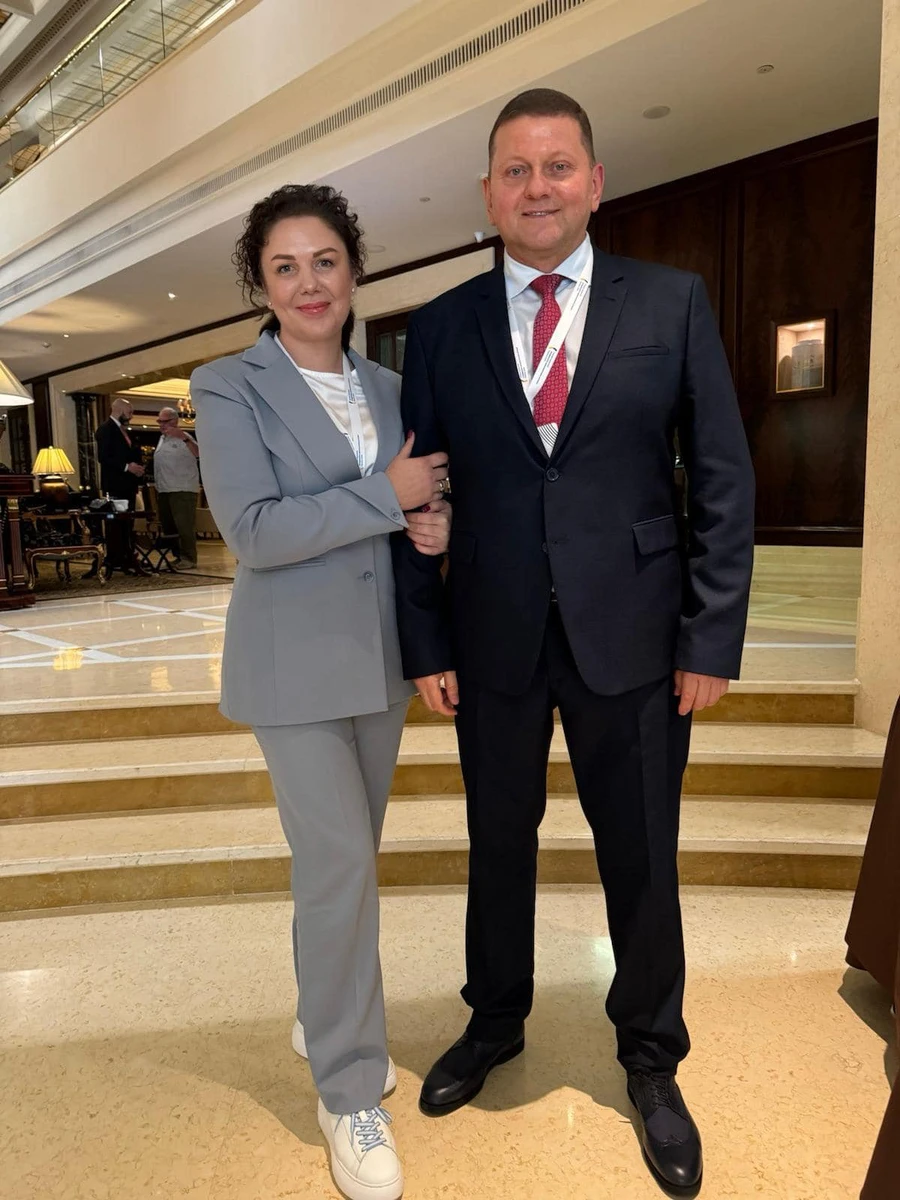 Посол Валерій Залужний та його дружина