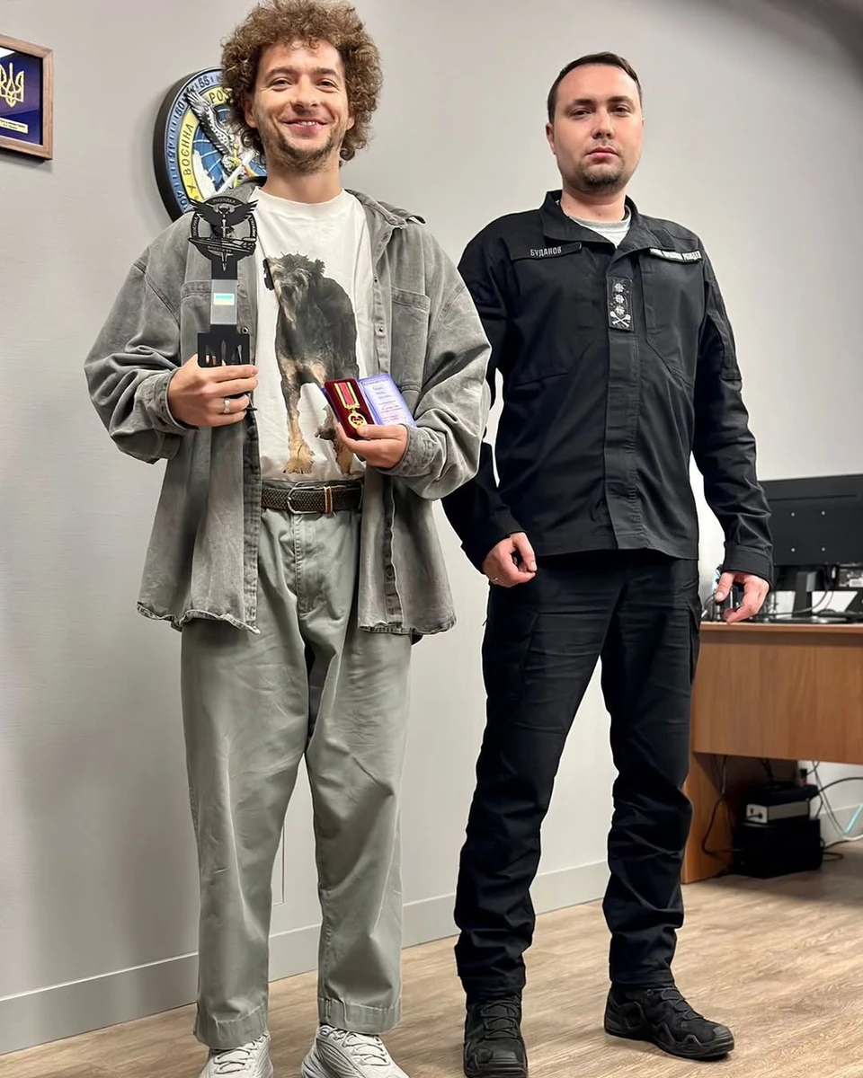 Василь Байдак отримав нагороду від Кирила Буданова