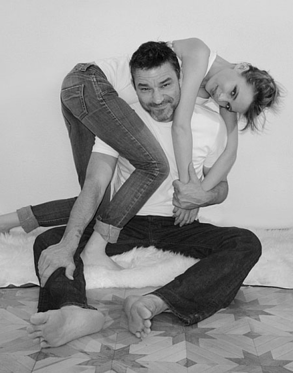 Ірена Карпа разом із Норманом Полом Хансеном