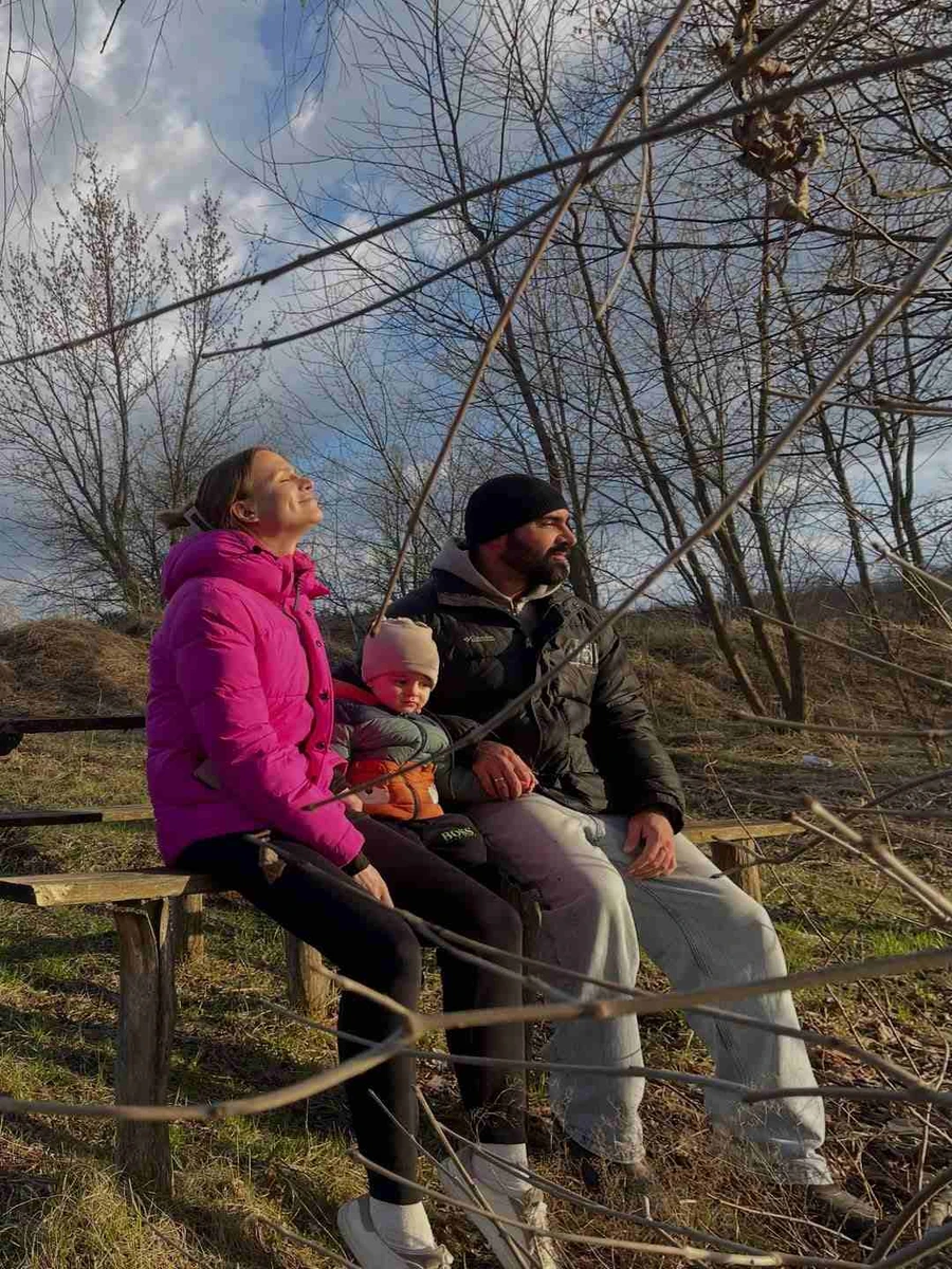Віталій Козловський і його родина