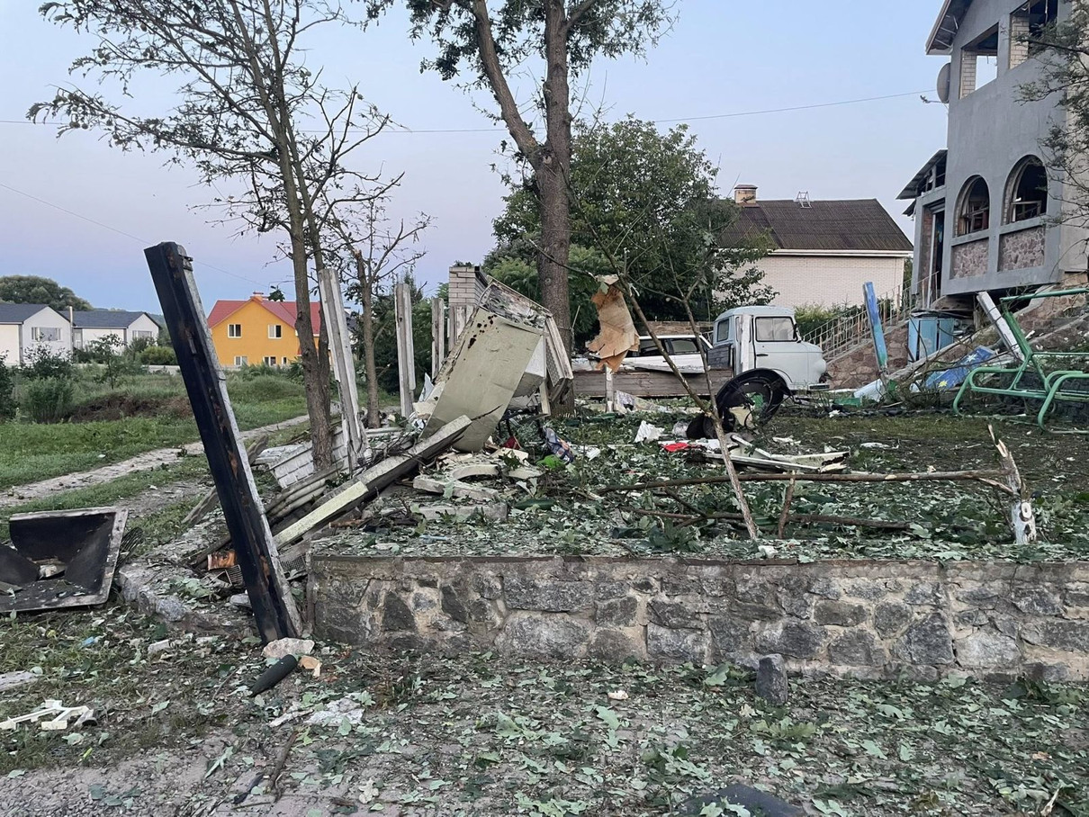 Сама Січкар не постраждала, бо вчасно пішла у підвал