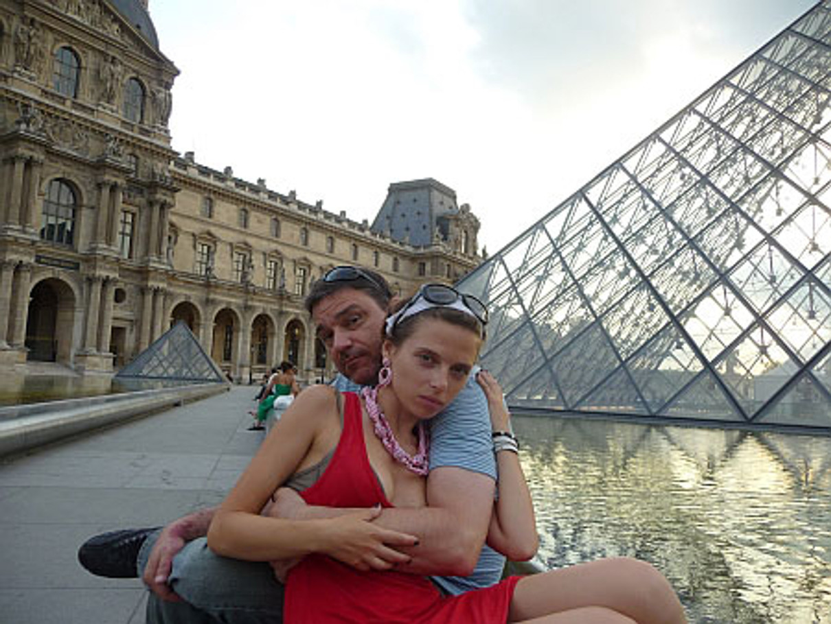 Ірена Карпа разом з колишнім чоловіком