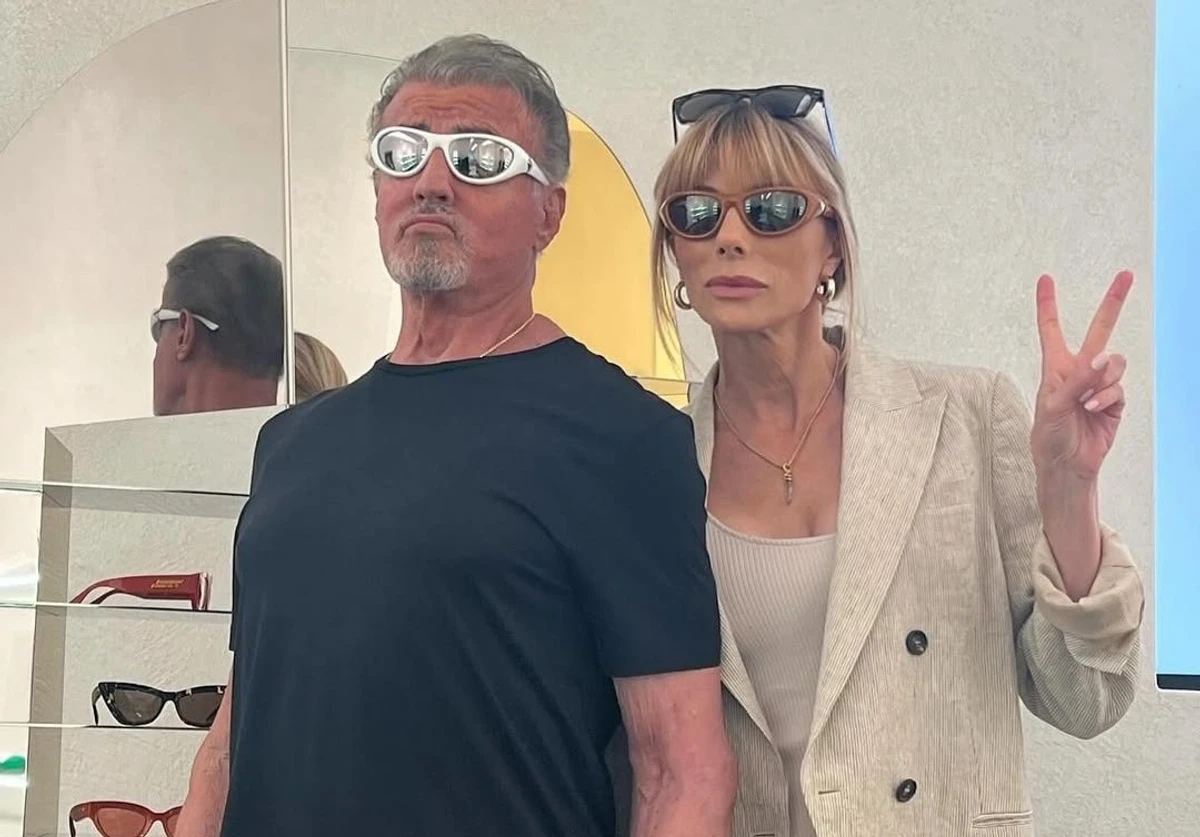 Сильвестр Сталлоне та його дружина Дженніфер Флавін Сталлоне