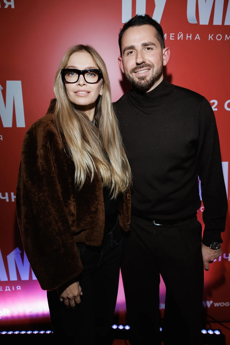 Євген Таллер та Віра Брежнєва в шубі покрасувалися на кінопрем'єрі