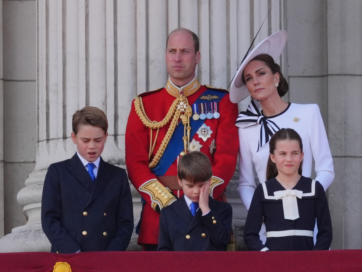 Принц Вільям з Кейт Міддлтон та дітьми