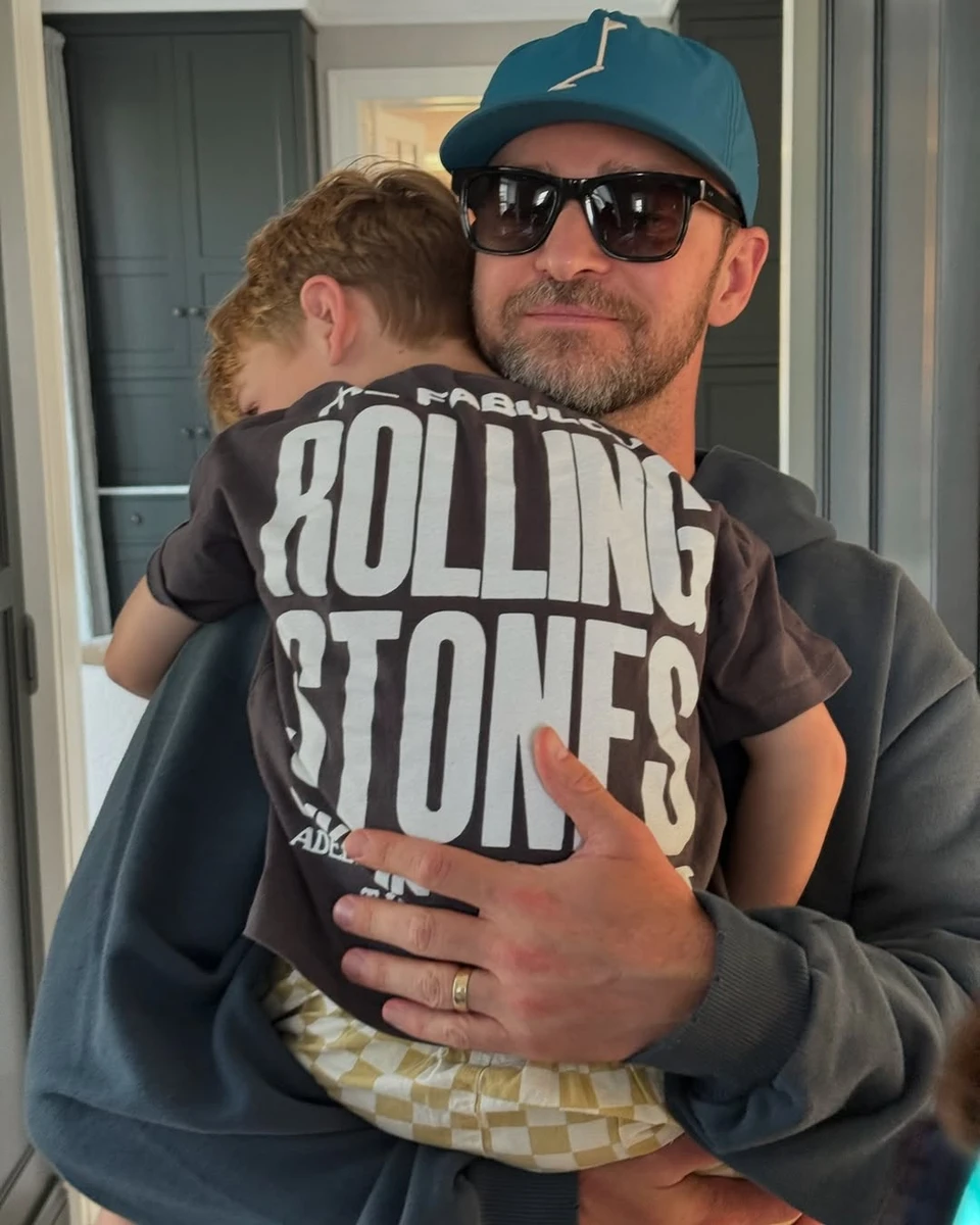 Дружина Тімберлейка ніжно привітала його з Днем батька