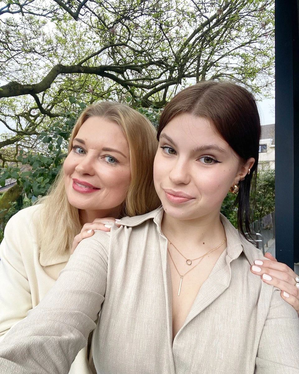 Таран наробила фото зі своєю донькою