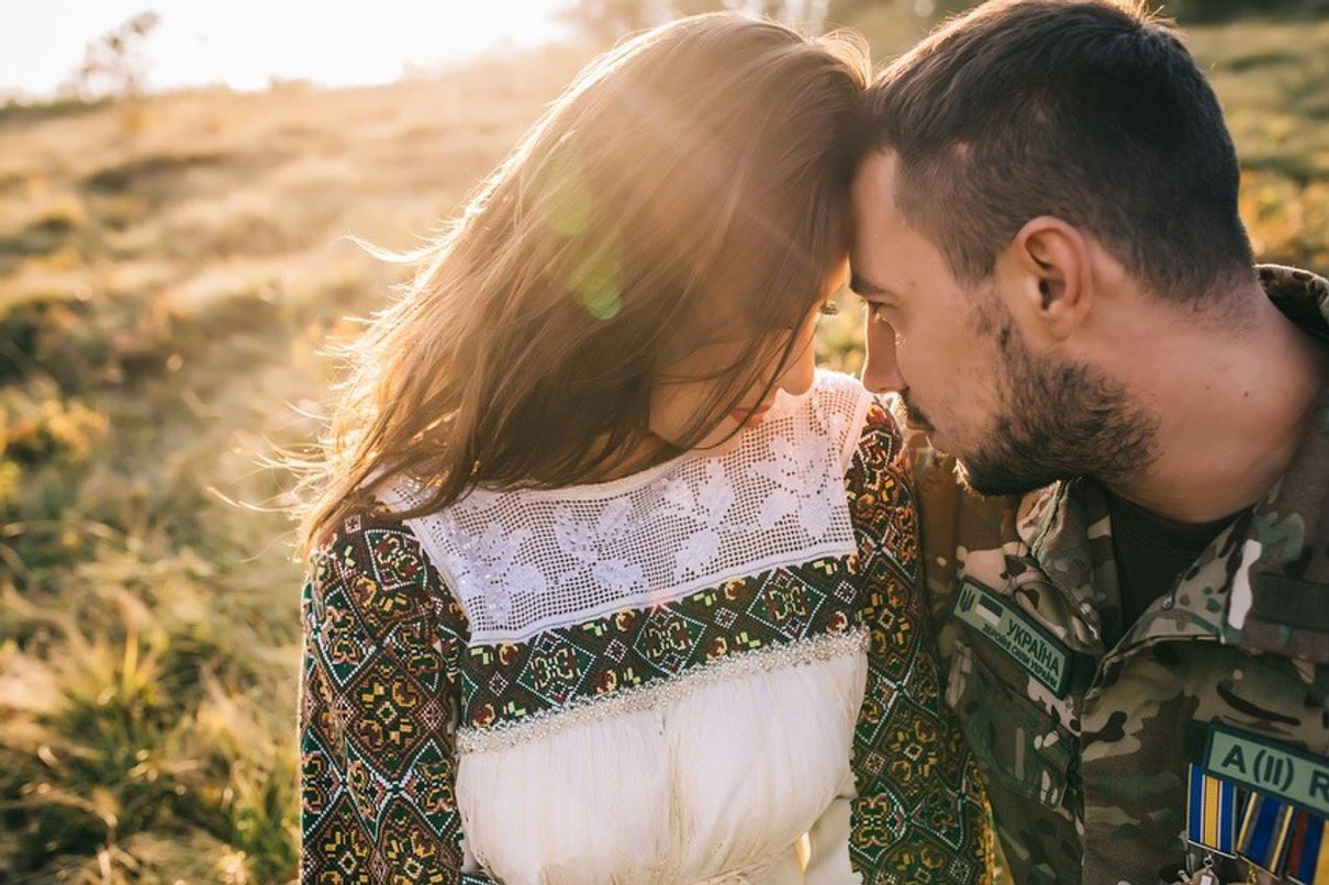 Наталка Карпа та її чоловік