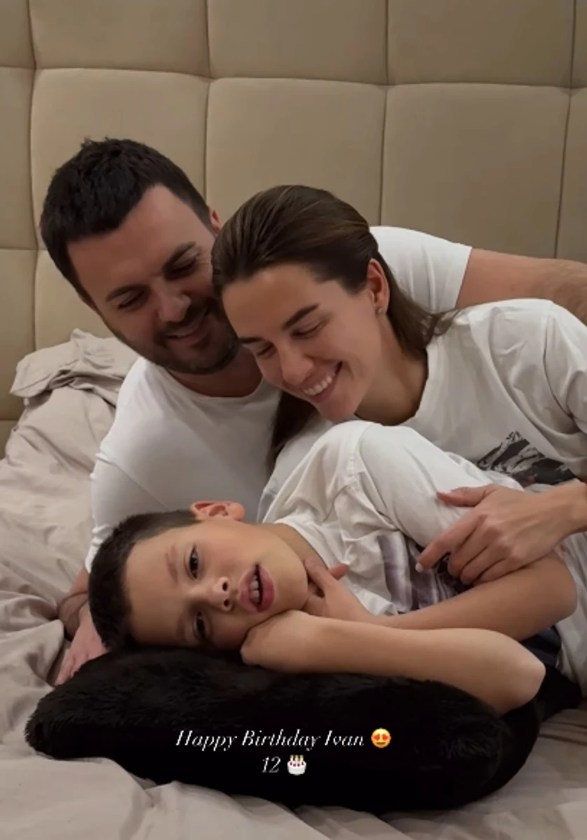 Григорій Решетнік з дружиною привітали старшого сина