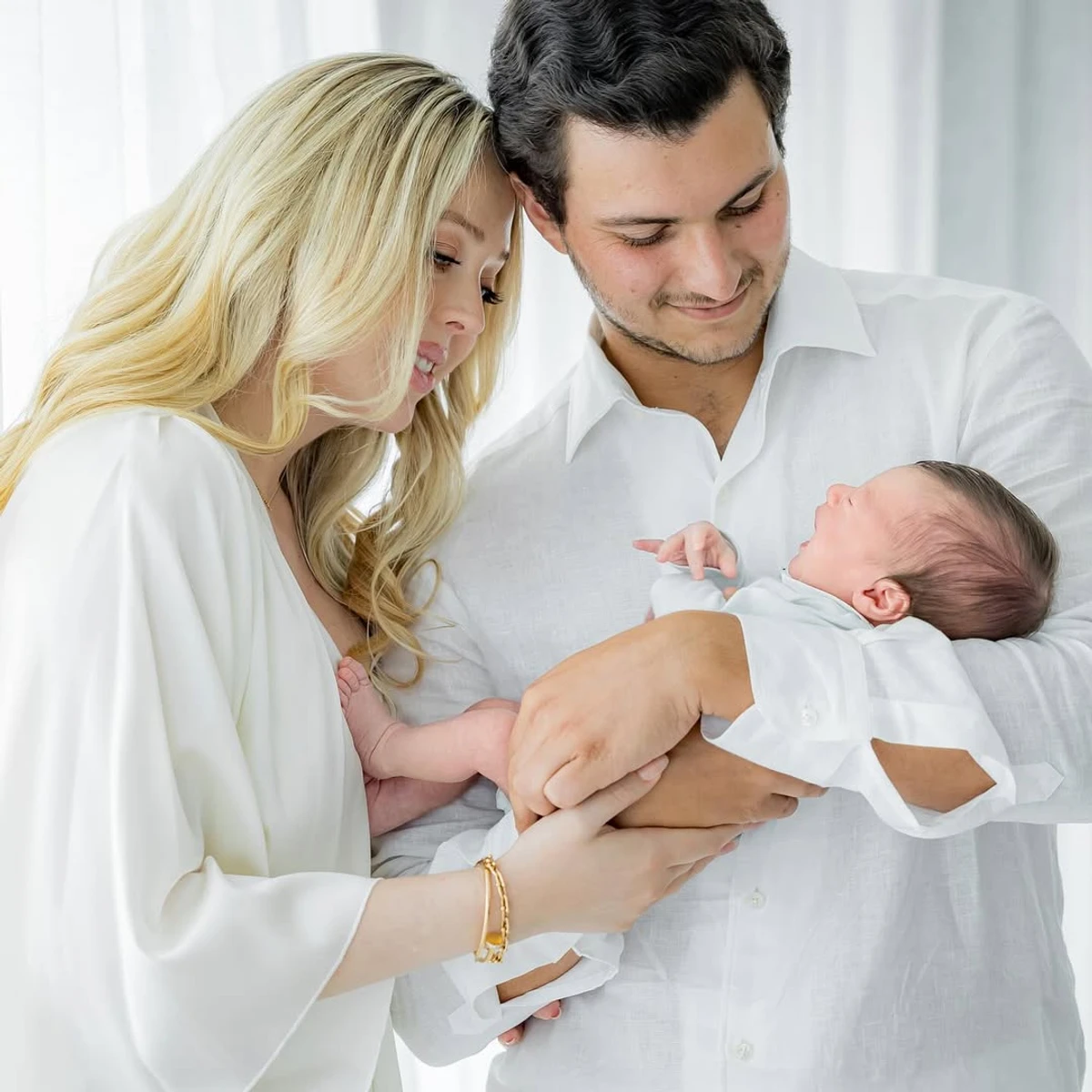 Молодша донька Трампа з чоловіком помилувалася 1,5-місячним сином