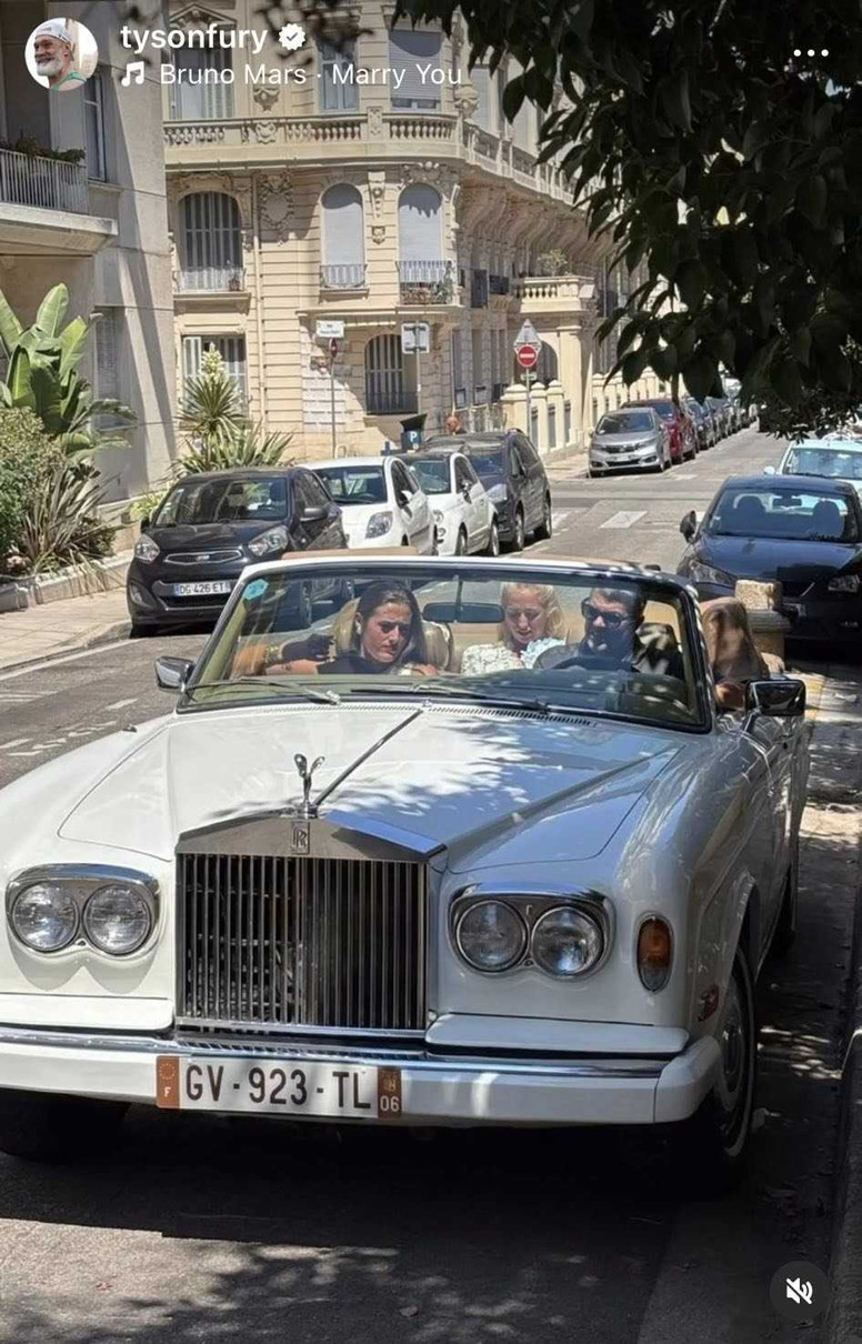 Тайсон Ф'юрі в інстаграм