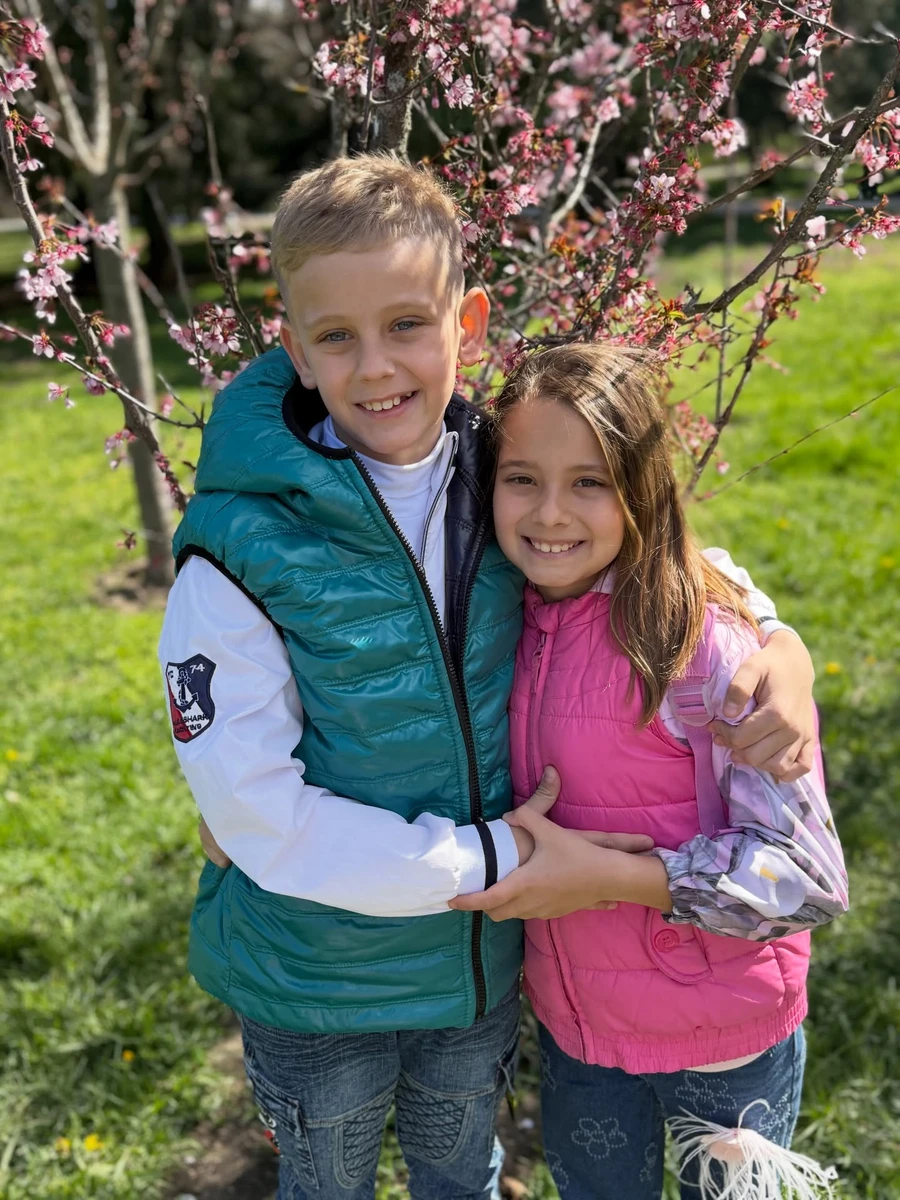 Катерина Бужинська замилувала фото сина і дочки