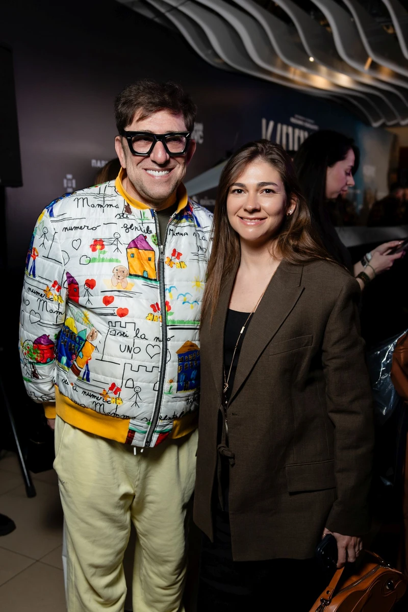 Бізнесмен Гарік Корогодський з дочкою Лізою