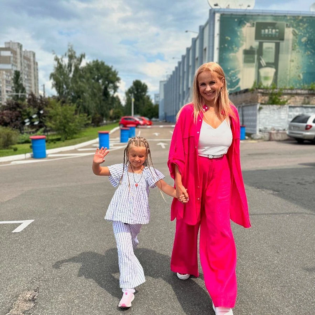 Донька Лілії Ребрик та Андрія Дикого