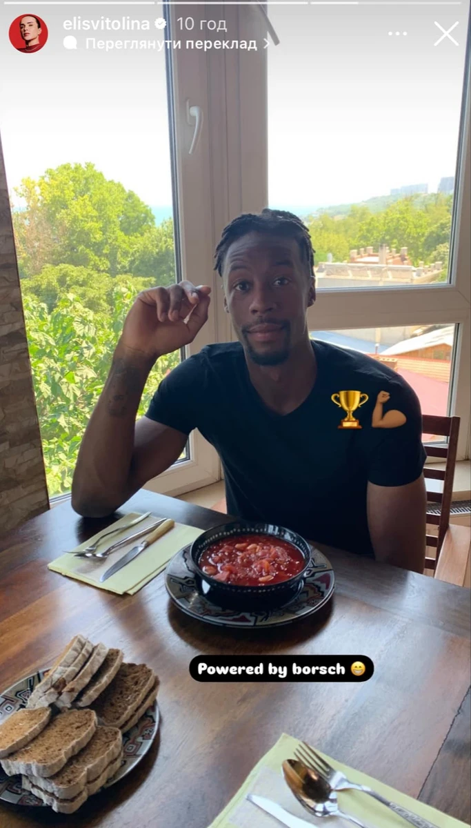 Чоловік Еліни Світоліної Гаель Монфіс