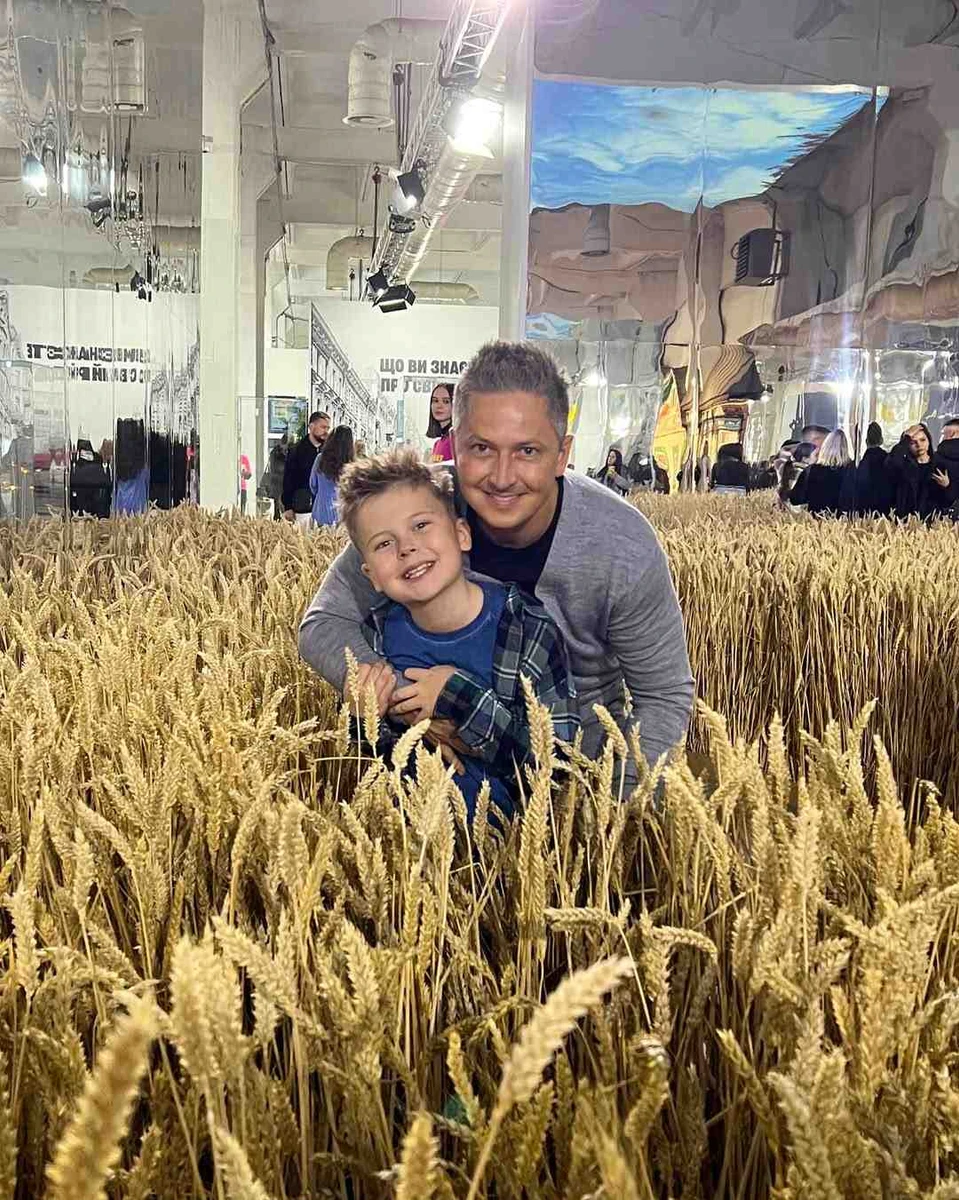 Олександр Педін і його син