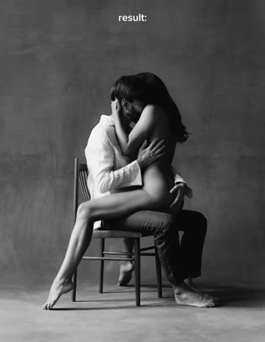 Ксюша Манекен гола залізла на коханого