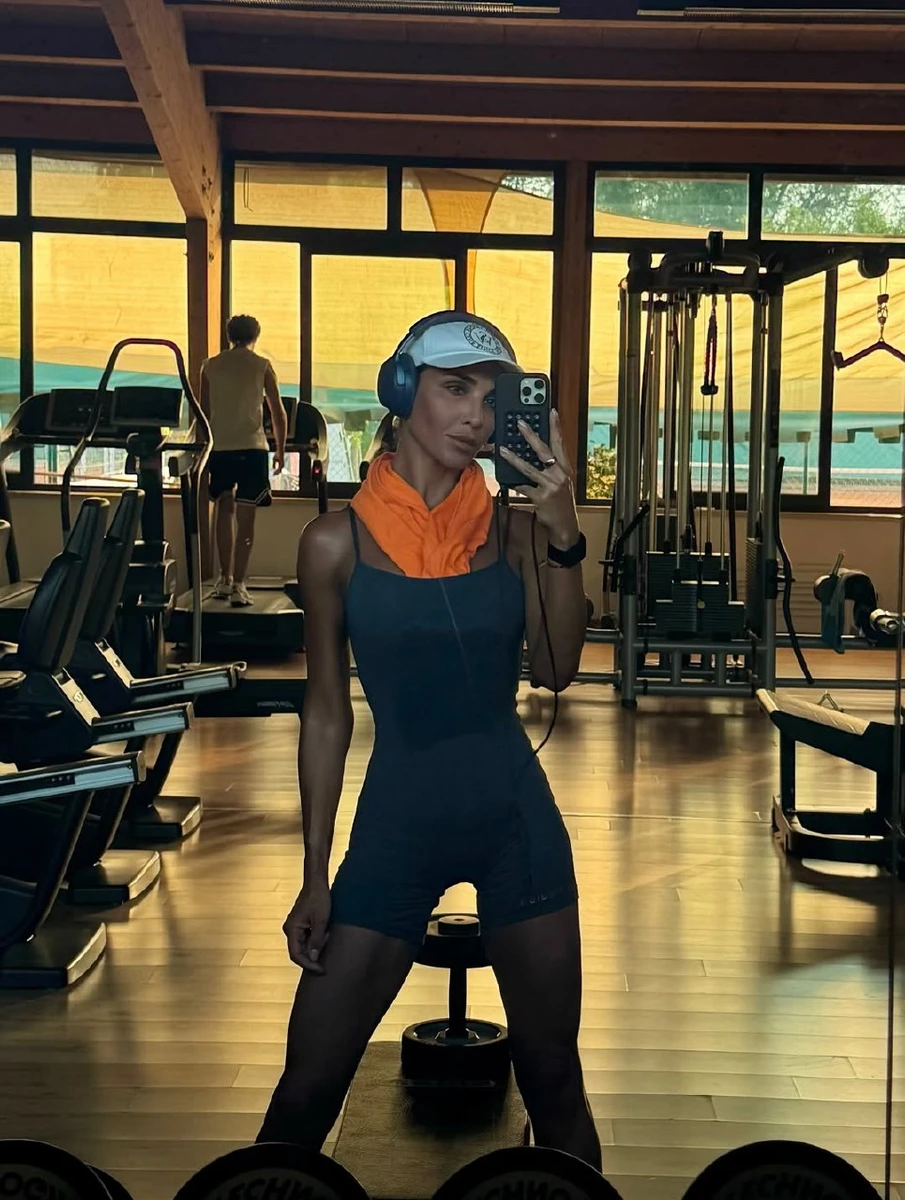 Дімопулос у спортзалі