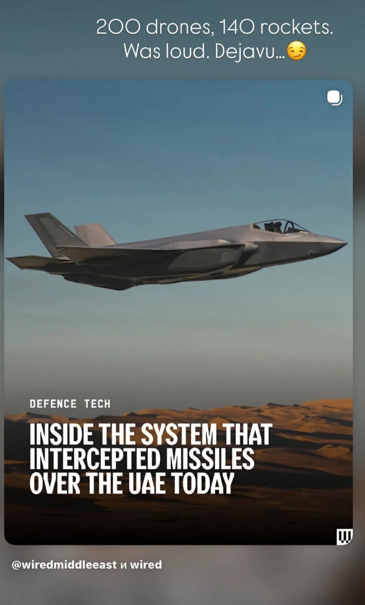 Санта Дімопулос прокоментувала вибухи у Дубаї