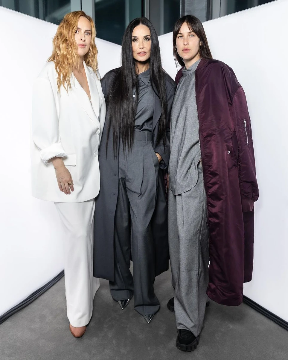 Демі Мур з доньками, Румер та Скаут