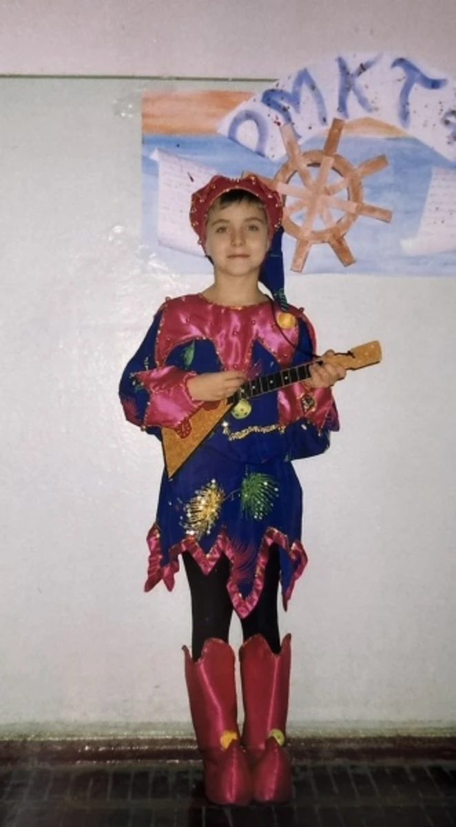 Меловін у дитинстві