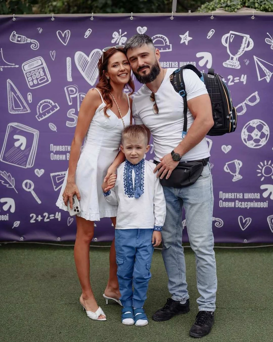 Наталка Денисенко і її чоловік