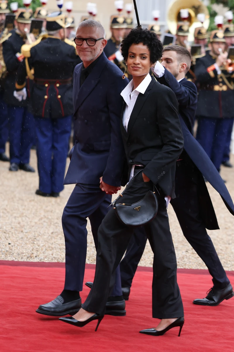 Венсан Кассель та Нара Баптіста на червоній доріжці