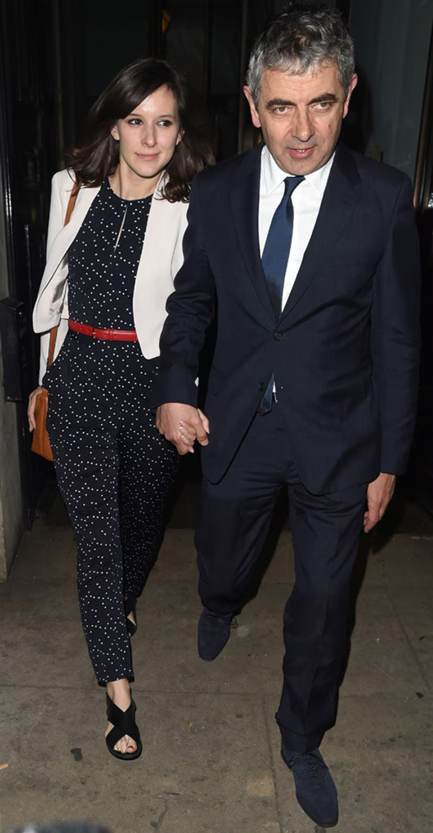 Роуен Аткінсон із дівчиною