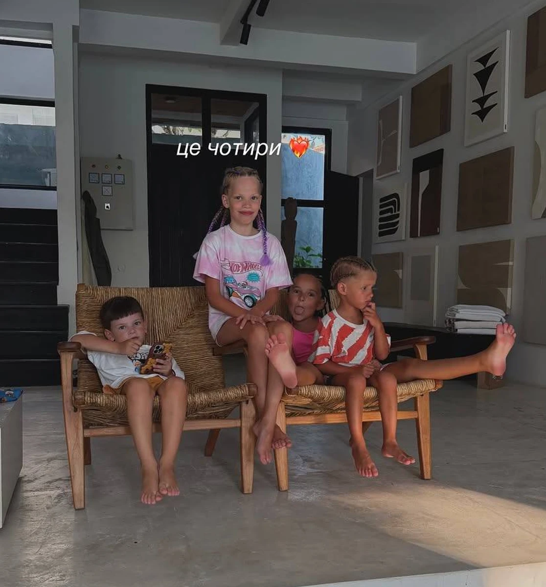 Інна Мірошниченко показала своїх дітей із новими зачісками