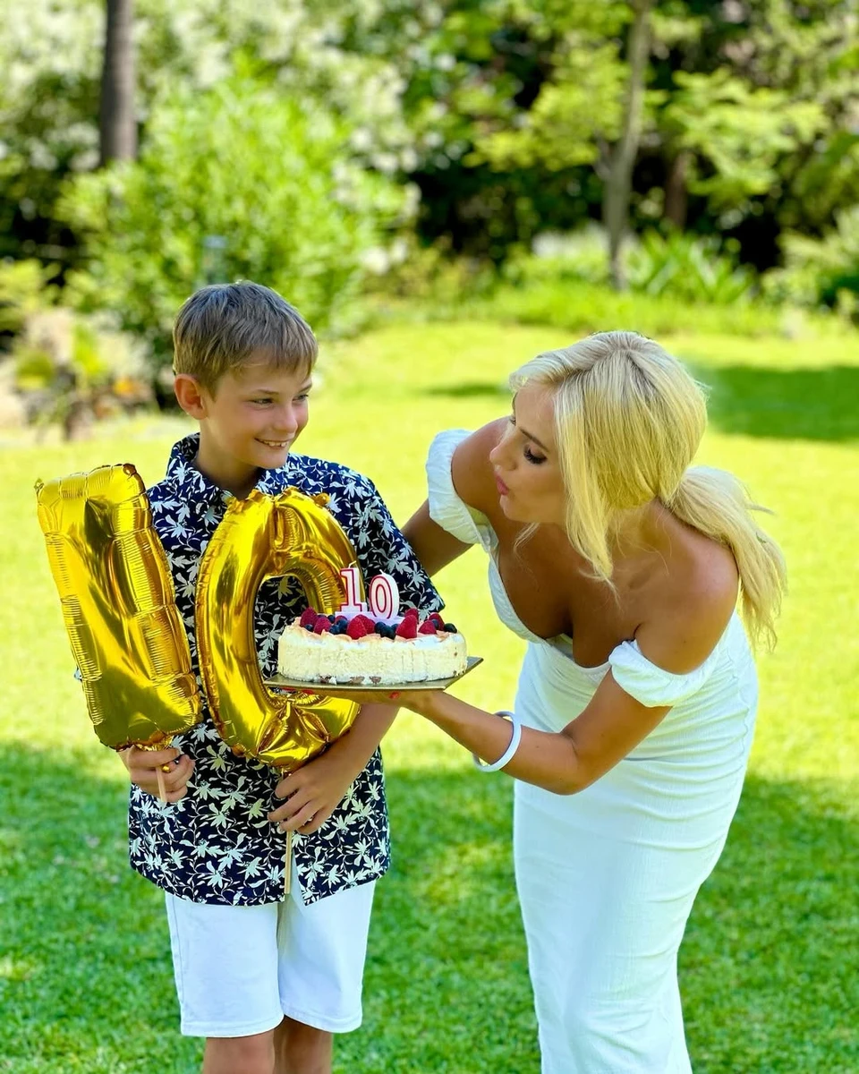 Ірина Федишин підготувала свято для сина на його 10-річчя
