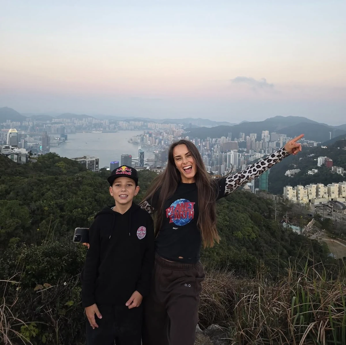 Ксенія Мішина і її син Платон