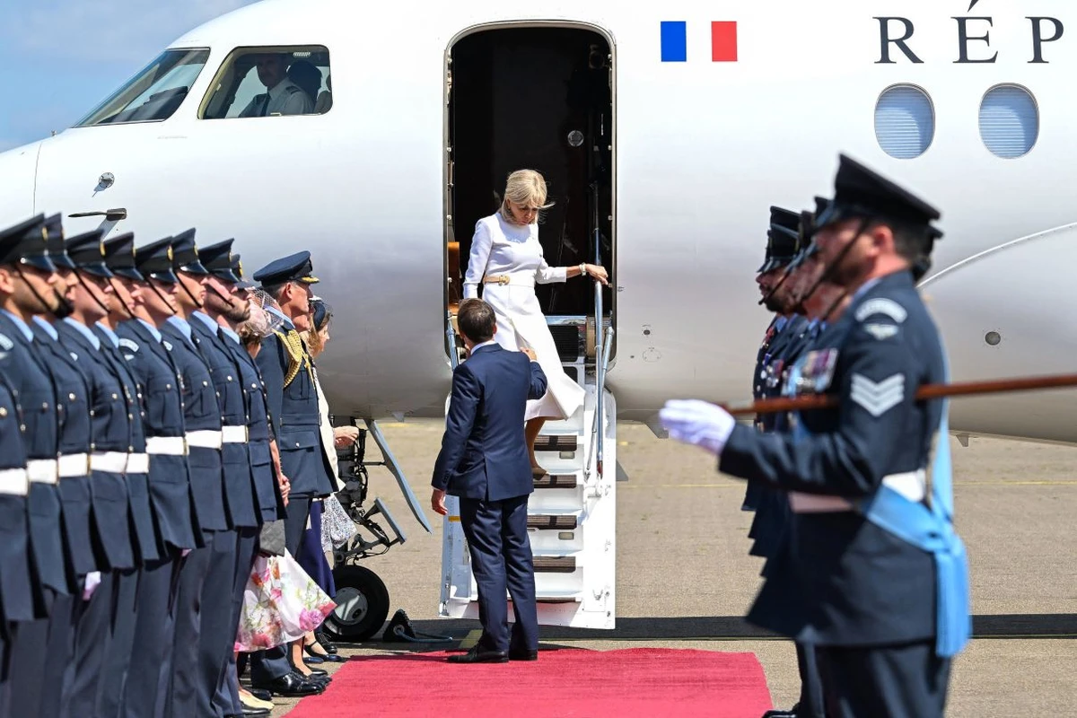 Еммануель Макрон та Бріджит Макрон