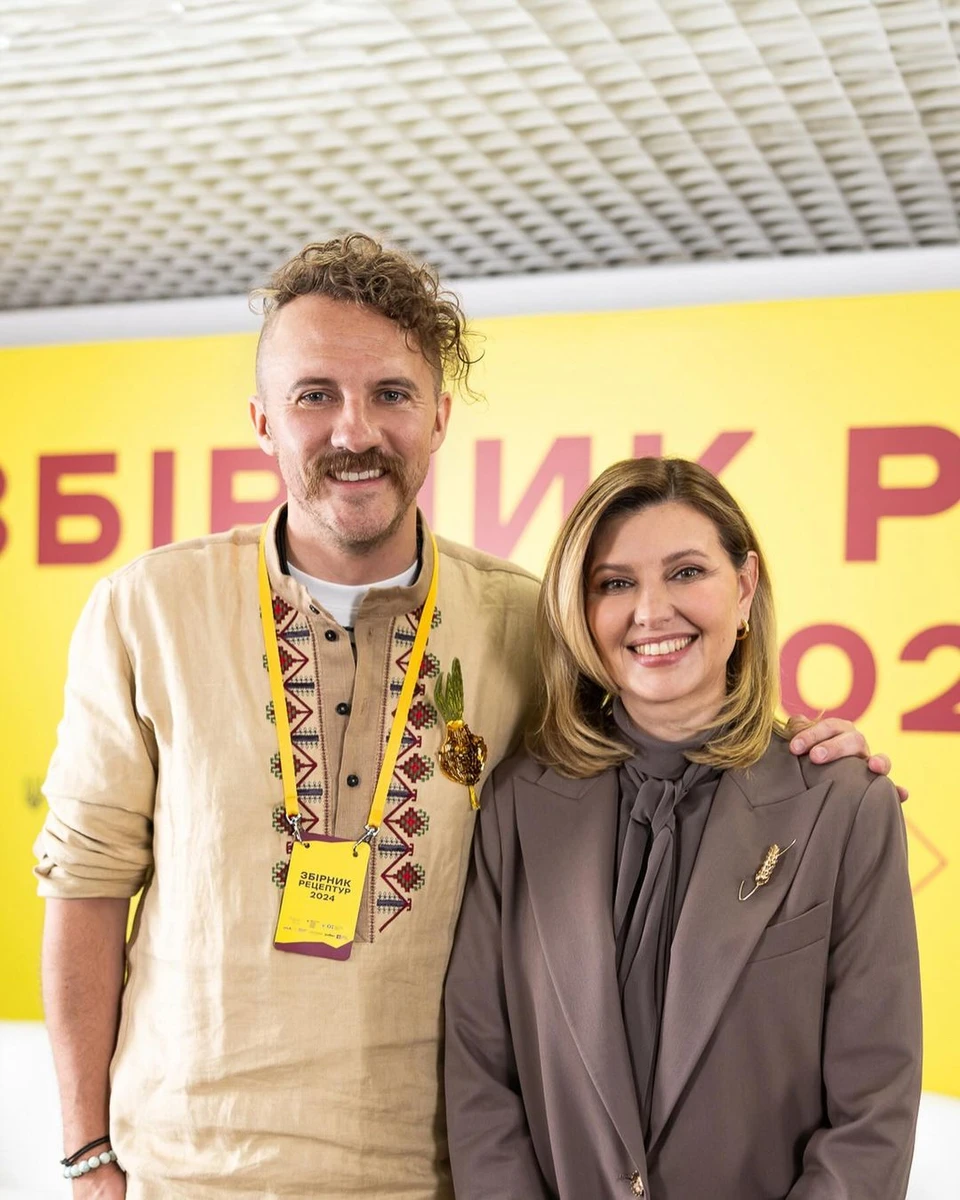 Євген Клопотенко та Олена Зеленська