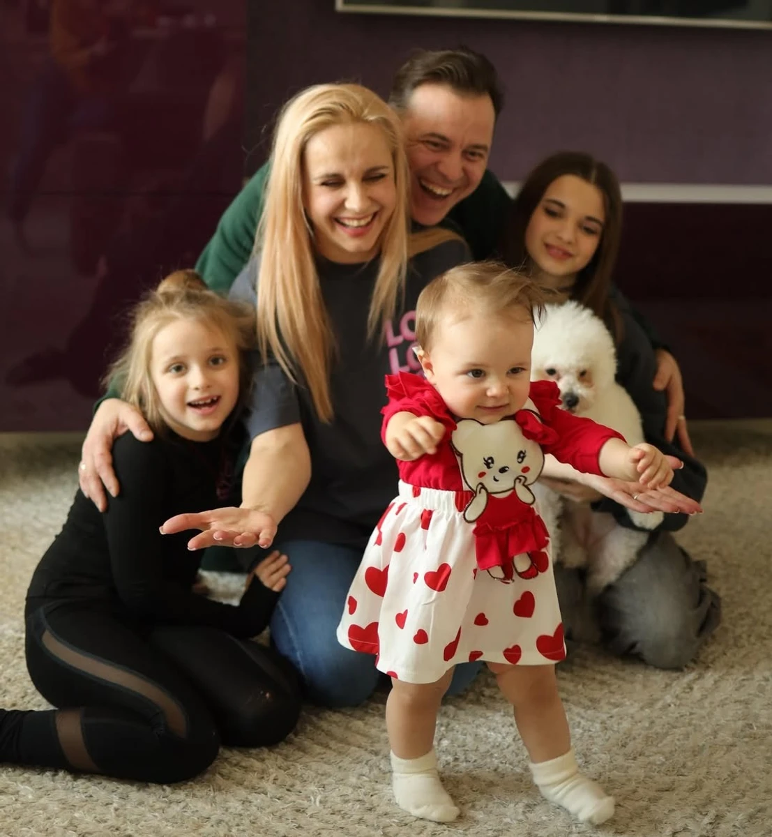 Лілія Ребрик та її родина