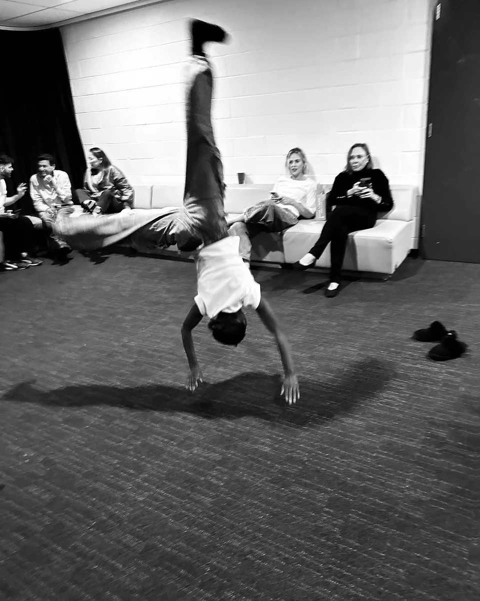 Шарліз Терон прийшла на концерт