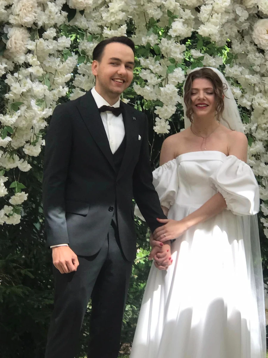 Віталій Білоножко і його дружина