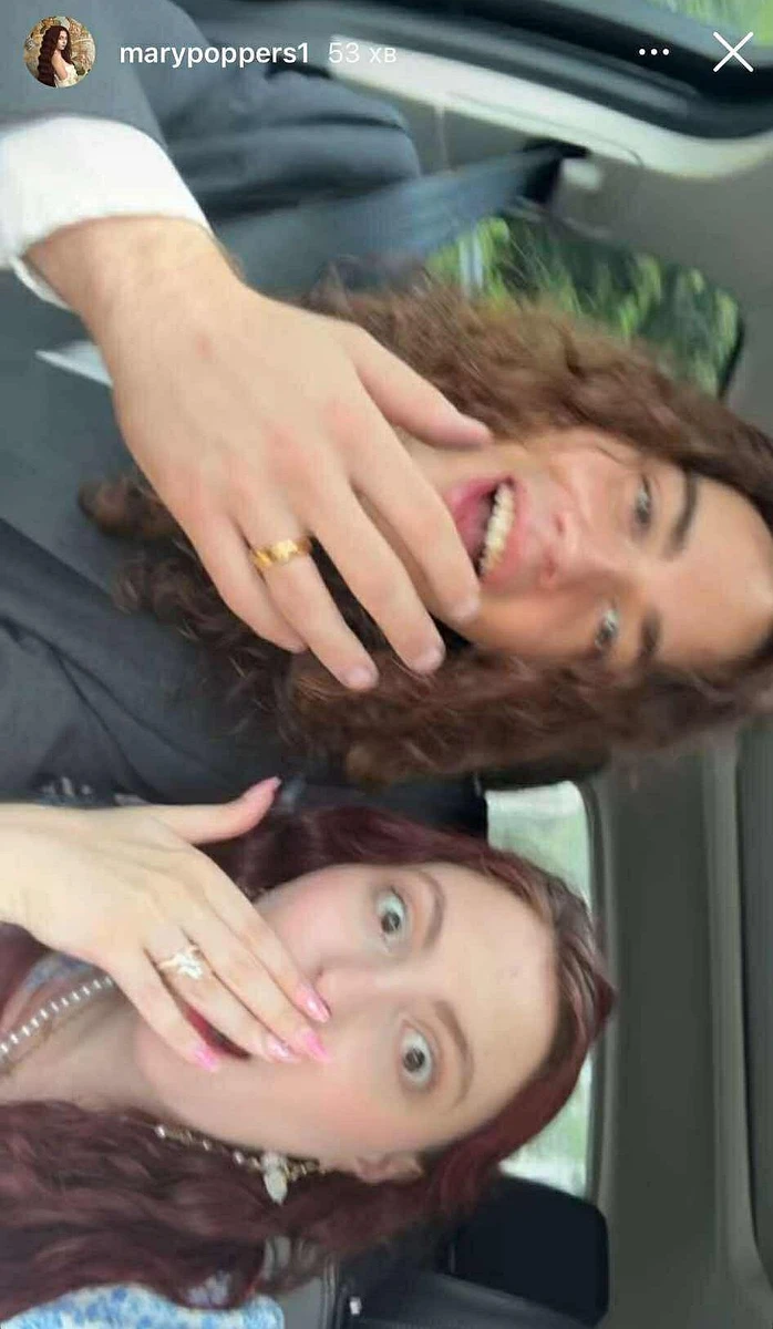 Маша Полякова з чоловіком