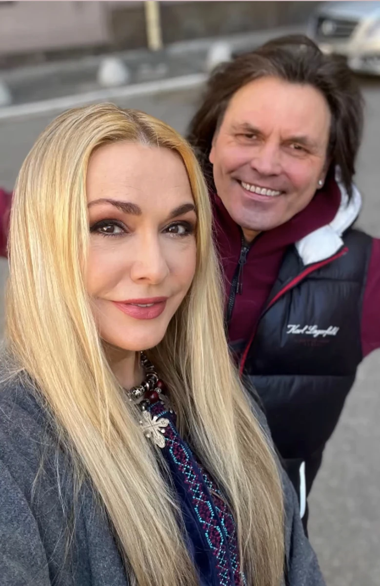 Ольга Сумська замилувала селфі з Віталієм Борисюком