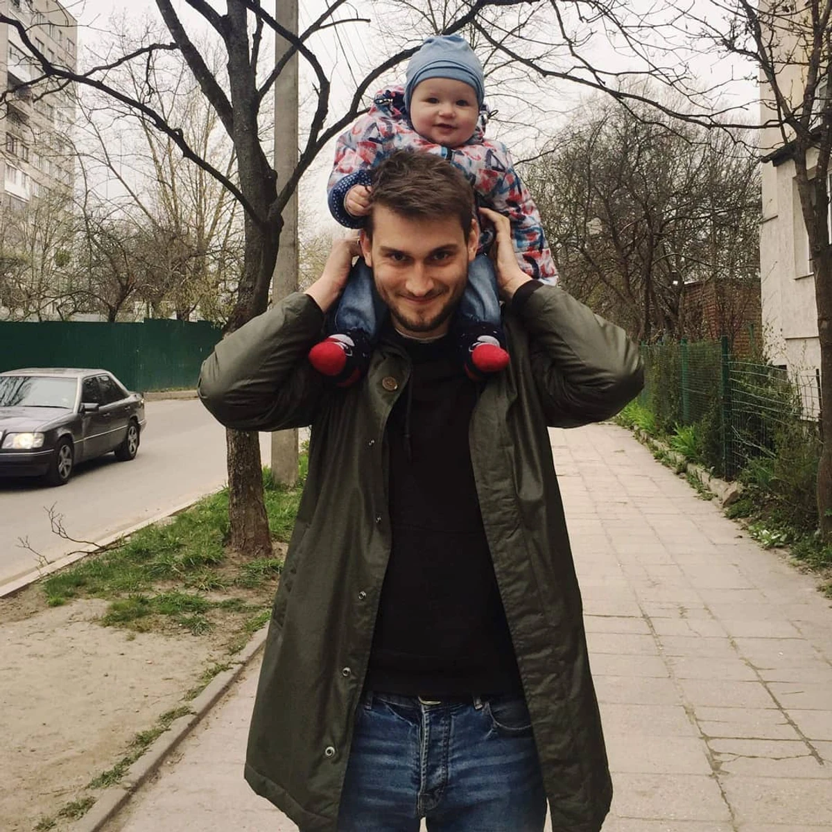 Вадим Яценко із сином