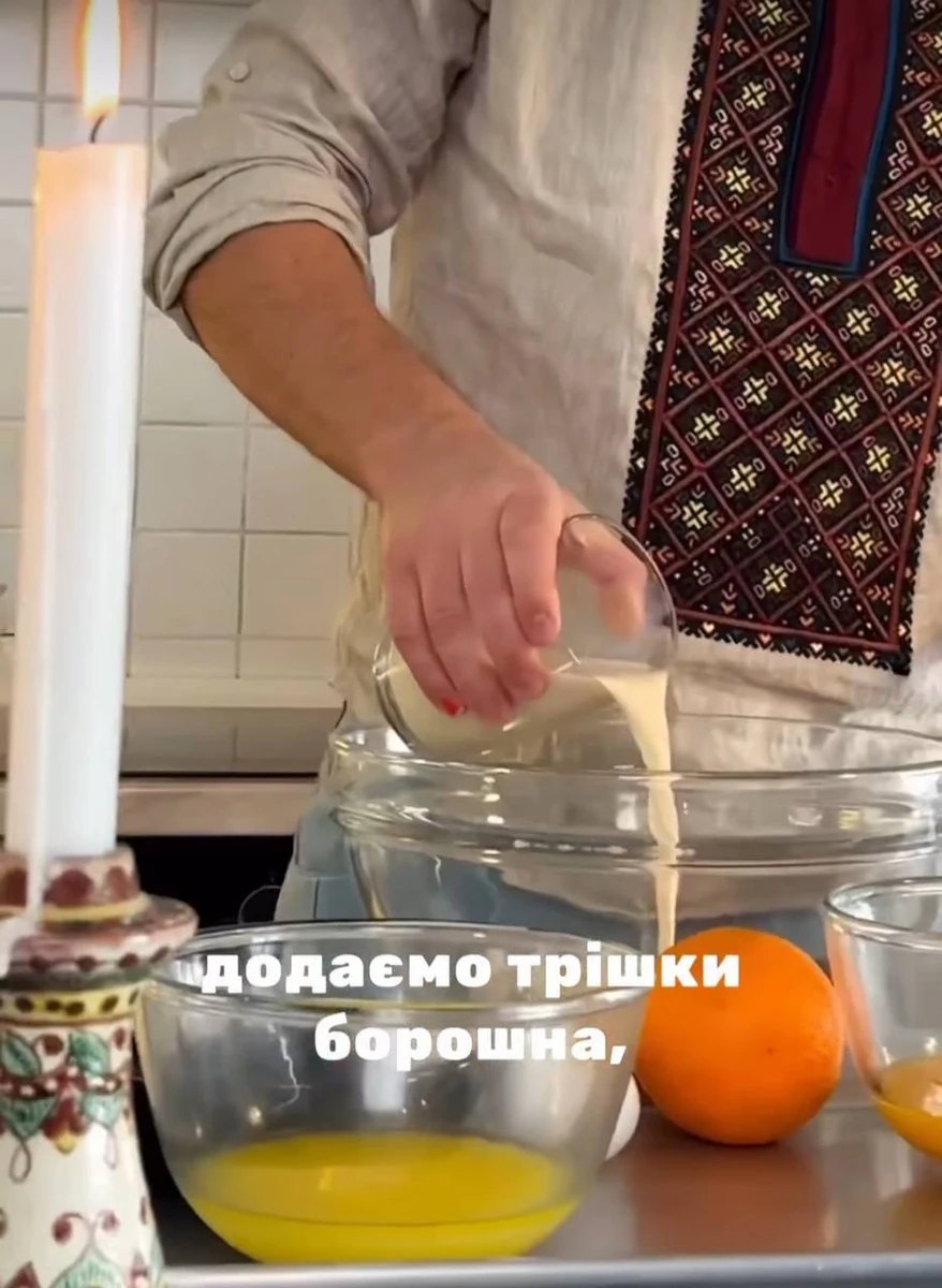 Євген Клопотенко показав, як зробити опару на паску