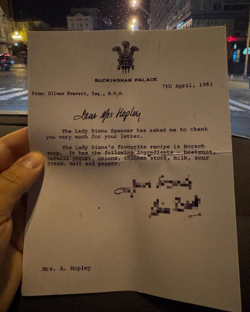 Євген Клопотенко показав рецепт борщу, який любила принцеса Діана