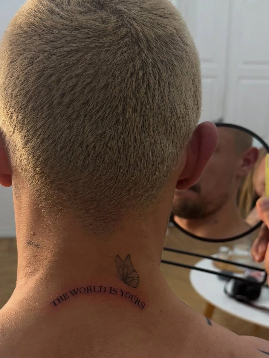 Тату Тараса Цимбалюка