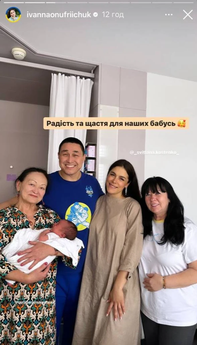 Іванна Онуфрійчук з мамою та сверкухою