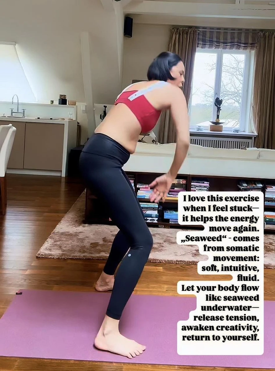 Єгорова розслабила тіло і дала йому свободу рухів 