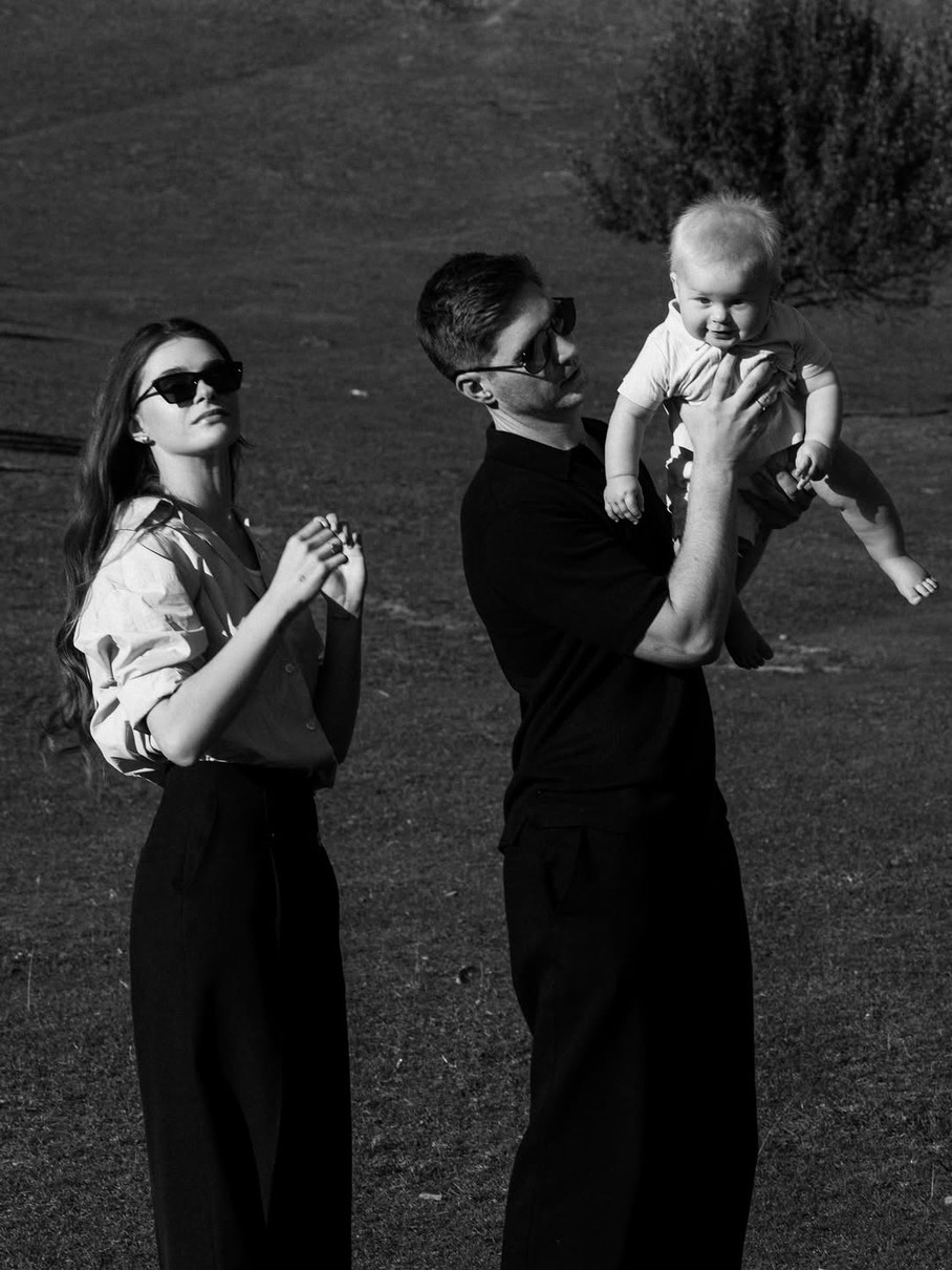 Катерина ніжно привітала чоловіка з днем народження