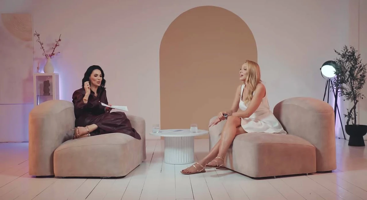 Полякова в гостях у Єфросиніної