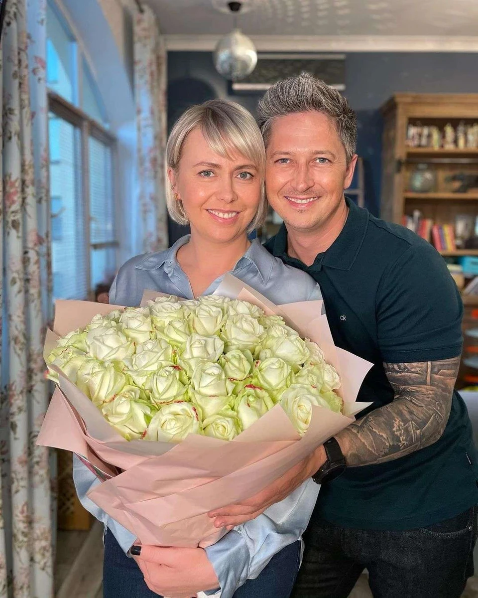 Олександр Педан з дружиною